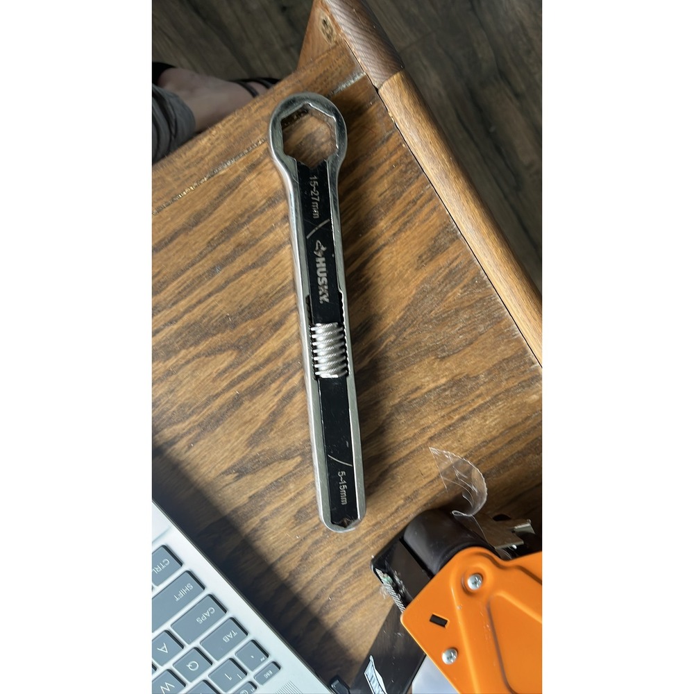 Husky Total Socket Adjustable Wrench 5-15mm and 15-27mm Universal Tool